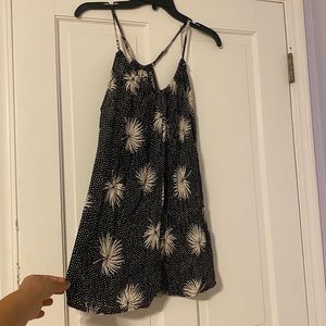 Billabong black and white romper